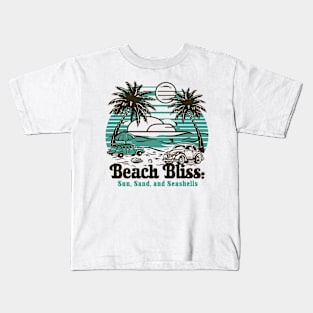 Beach bliss Kids T-Shirt